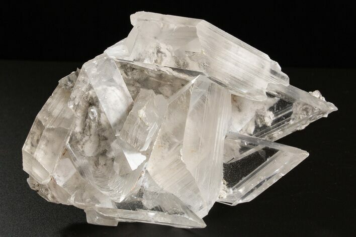 Glassy Selenite Crystal Cluster - Naica Mine, Mexico #325080